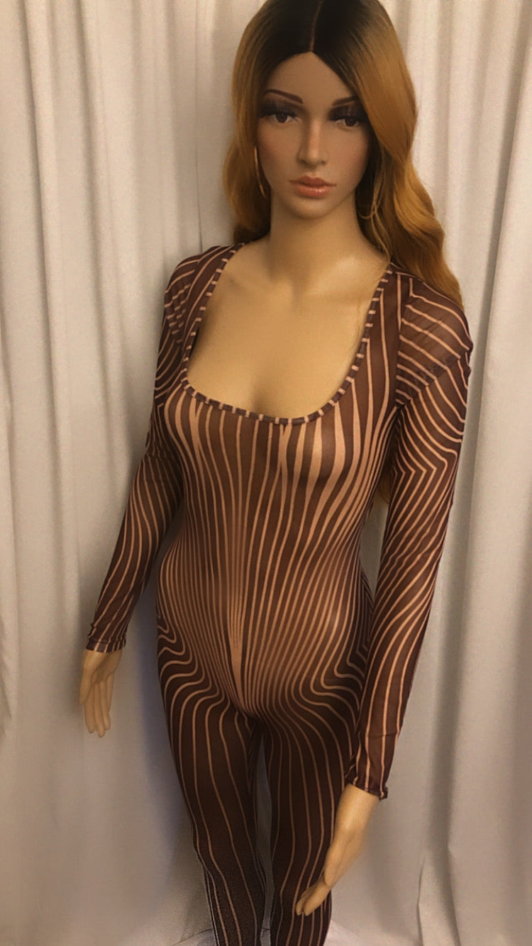 Mocha Jumpsuit