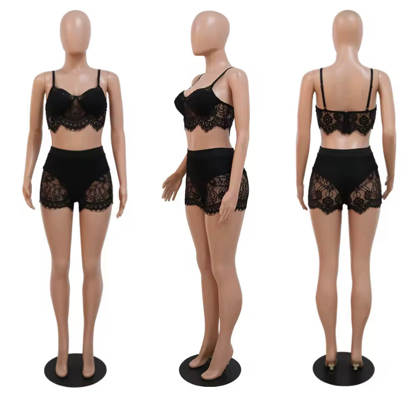 Dia Shorts Set