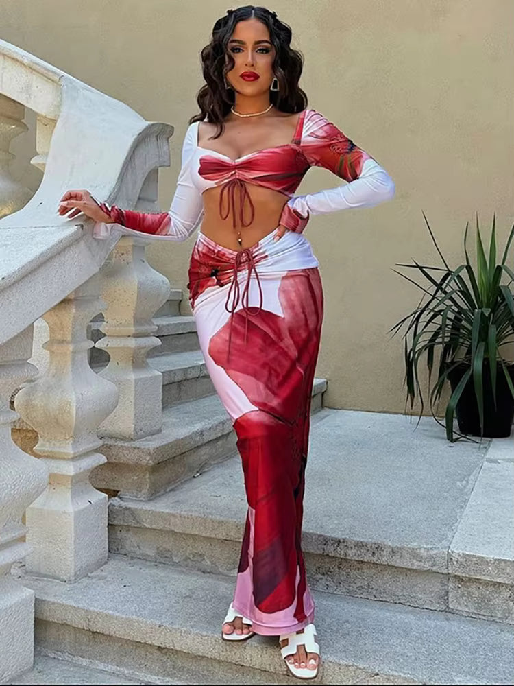 Marla Skirt Set