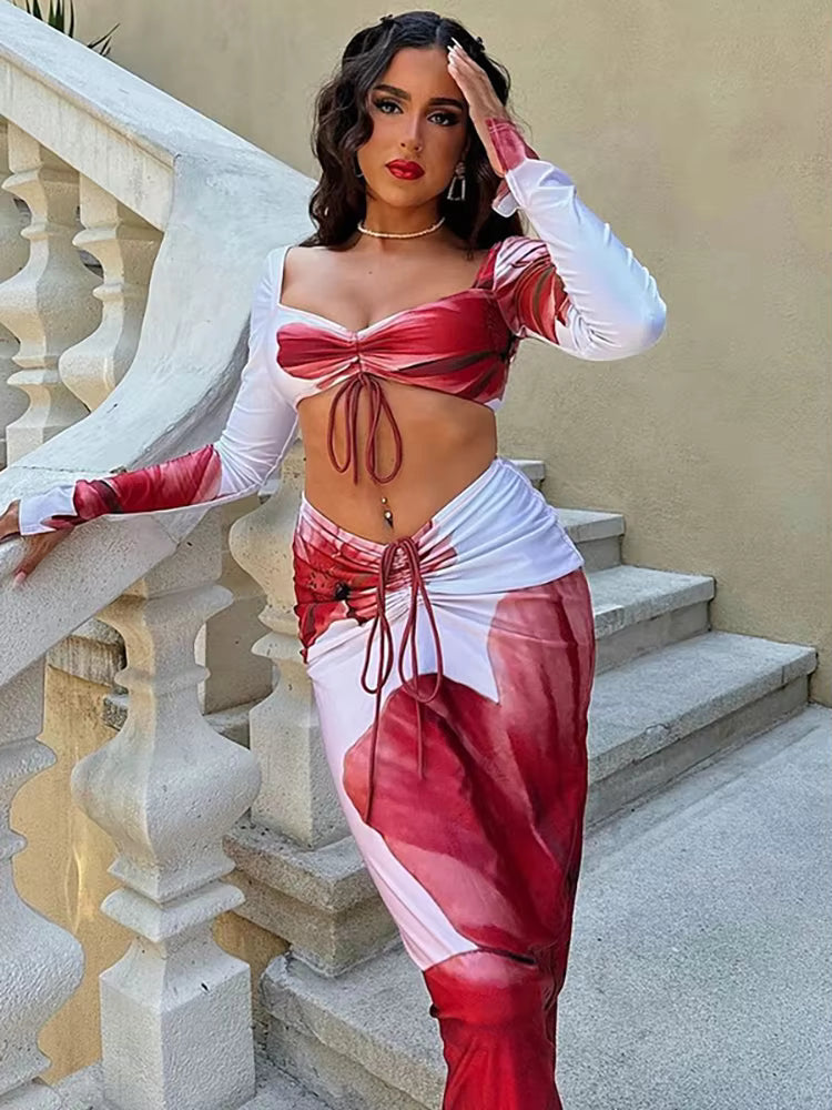 Marla Skirt Set