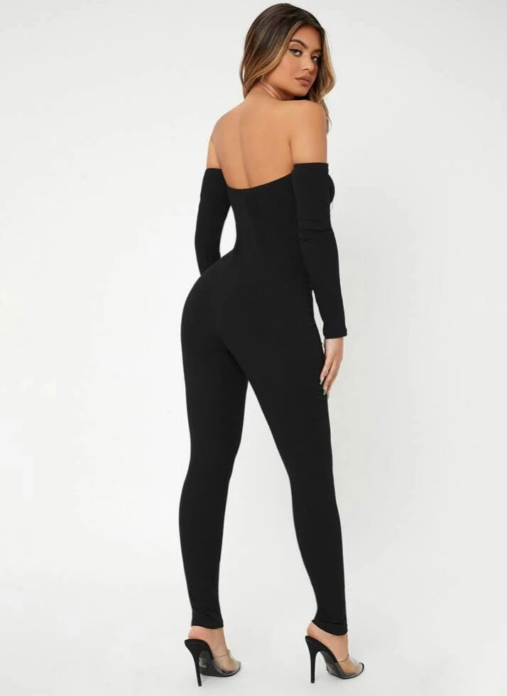 Off Shoulder Jumpsuit