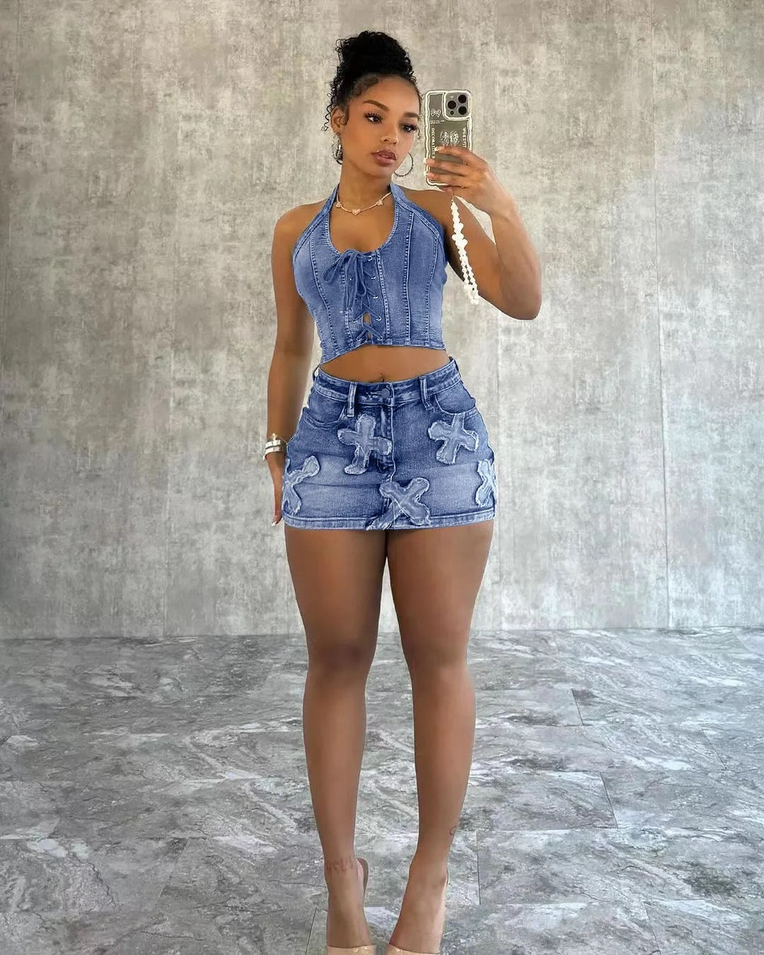 Reena Skirt Set