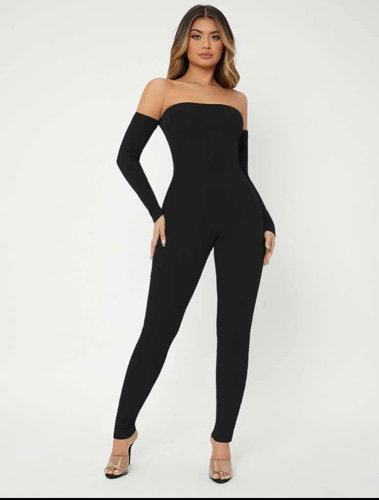 Off Shoulder Jumpsuit